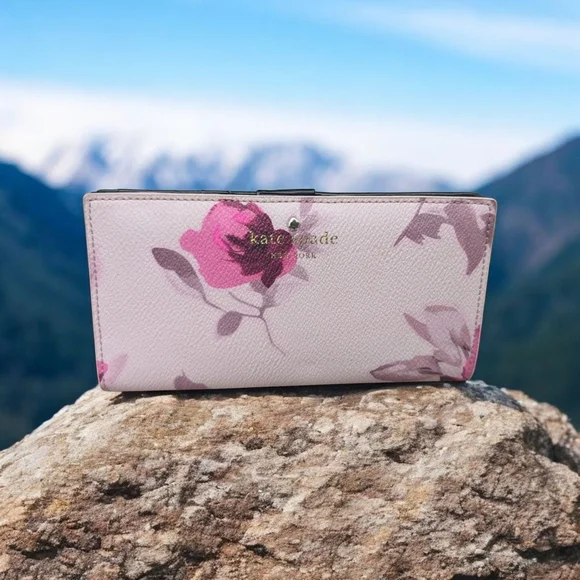 kate spade | Bags | Euc Kate Spade Floral Wallet Lacey Hawthorne 